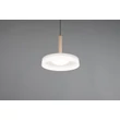 Pendul Trio CELESTE, metal, sticla, negru, alb, LED, 10W, 1100lm, 3000K - Trio-354910165