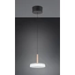 Pendul Trio CELESTE, metal, sticla, negru, alb, LED, 10W, 1100lm, 3000K - Trio-354910165