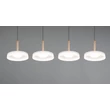 Pendul Trio CELESTE, metal, sticla, negru, alb, LED, 28W, 3000lm, 3000K - Trio-354910465