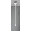 Pendul Trio SALA plastic, alb, E27 - 359100101