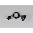 Pendul Trio SALA plastic, negru, E27 - 359100102