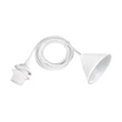 Pendul Trio SALA plastic, alb, E27 - 359190101