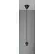 Pendul Trio SALA plastic, negru, E27 - 359190102