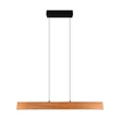 Pendul Trio EDGEWOOD metal, lemn, acril, negru, maro, LED, 27W, 2700-6000K, 3100Lm - 359710130