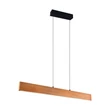 Pendul Trio EDGEWOOD metal, lemn, acril, negru, maro, LED, 27W, 2700-6000K, 3100Lm - 359710130