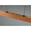 Pendul Trio EDGEWOOD metal, lemn, acril, negru, maro, LED, 27W, 2700-6000K, 3100Lm - 359710130