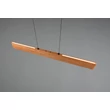 Pendul Trio EDGEWOOD metal, lemn, acril, negru, maro, LED, 27W, 2700-6000K, 3100Lm - 359710130