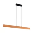 Pendul Trio EDGEWOOD metal, lemn, acril, negru, maro, LED, 35W, 2700-6000K, 4150Lm - 359719130