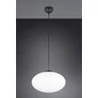 Pendul Trio FOMENTO, metal, sticla, negru, alb, E27 - Trio-363190132