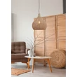 Pendul Trio JANNE metal, iuta, negru, natural, E27 - Trio-366700136