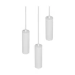 Pendul Trio SOKA metal, alb, GU10 - 367730331