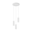 Pendul Trio SOKA metal, alb, GU10 - 367730331