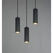 Pendul Trio SOKA metal, negru, GU10 - 367730332