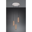 Pendul Trio SOKA metal, maro, GU10 - 367730365