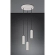Pendul Trio SOKA metal, gri, GU10 - 367730376