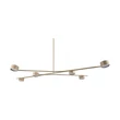 Pendul Trio CODA metal, acril, bej, GX53 - 369000643