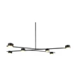 Pendul Trio CODA metal, acril, negru, auriu, GX53 - 369000680