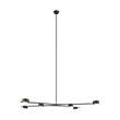 Pendul Trio CODA metal, acril, negru, auriu, GX53 - 369000680