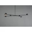 Pendul Trio CODA metal, acril, negru, auriu, GX53 - 369000680