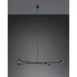Pendul Trio CODA metal, acril, negru, auriu, GX53 - 369000680