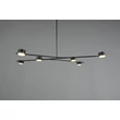 Pendul Trio CODA metal, acril, negru, auriu, GX53 - 369000680