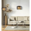 Lampadar Trio VAPORE metal, sticla, crom, G9 - 411210406