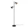 Lampadar Trio ROXIE metal, negru, E14 - 411900232