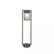 Lampadar exterior Trio LUNGA metal, sticla, antracit, transparent, E27, IP44 - 412060142