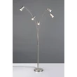 Lampadar Trio MARLEY, metal, nichel, GU10 - Trio-412400507