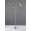 Lampadar Trio MARLEY, metal, nichel, GU10 - Trio-412400507