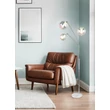 Lampadar Trio PAXTON metal, sticla, crom, transparent, E27 - Trio-416900306