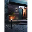 Lampadar exterior cu senzor Trio HOOSIC metal, plastic, negru, fumuriu, E27, IP44 - 422260132