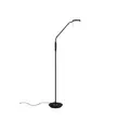 Lampadar Trio MONZA metal, negru, LED, 2300K-3000K-4000K, 12W, 1400lm - 423310132