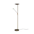 Lampadar Trio BRANTFORD metal, alama, LED, 2700K-3200K-4000K, 1x30W, 3500lm, 1x6.5W, 650lm - 425610204