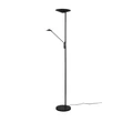 Lampadar Trio BRANTFORD metal, negru, LED, 2700K-3200K-4000K, 1x30W, 3500lm, 1x6.5W, 650lm - 425610232