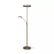 Lampadar Trio FRANKLIN metal, alama, LED, 2700K-3200K-4000K, 1x35W, 4100lm, 1x6.5W, 650lm - 426510204