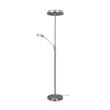 Lampadar Trio FRANKLIN metal, nichel, LED, 2700K-3200K-4000K, 1x35W, 4100lm, 1x6.5W, 650lm - 426510207