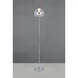 Lampadar  Trio FLYNT metal, sticla, crom, transparent, LED, 11W, 2300-3000-4000K, 1150Lm - 431610106
