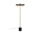 Lampadar  Trio KEATON metal, acril, negru, auriu, alb, LED, 21W, 2300-3000-4000K, 2400Lm - 440210180
