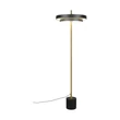 Lampadar  Trio KEATON metal, acril, negru, auriu, alb, LED, 21W, 2300-3000-4000K, 2400Lm - 440210180