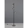 Lampadar Trio ORBIT  metal, negru, nichel, LED, 8W, 800lm, 2300K-3000K-4000K - Trio-444410307
