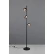 Lampadar Trio ORBIT  metal, negru, cafenea, LED, 8W, 800lm, 2300K-3000K-4000K - Trio-444410332