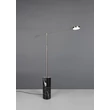 Veioza Trio FIORE  marmura, metal, negru, crom, LED, 10W, 1200lm, 2300K-3000K-4000K - Trio-454610107