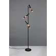 Lampadar Trio IKARIS  metal, negru, LED, 4.5W, 450lm, 2300K-3000K-4000K - Trio-455310332