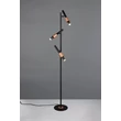Lampadar Trio IKARIS  metal, negru, LED, 4.5W, 450lm, 2300K-3000K-4000K - Trio-455310332