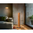 Lampadar  Trio KALEA metal, lemn ,acril, negru, maro, alb, LED, 35W, 3000K, 4100Lm - 455510130