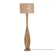 Lampadar Trio TOBA lemn, iuta, natural, E27 - Trio-467200130