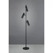 Lampadar  Trio SOKA metal, negru, GU10 - 467700332