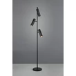 Lampadar  Trio SOKA metal, negru, GU10 - 467700332