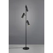 Lampadar  Trio SOKA metal, negru, GU10 - 467700332
